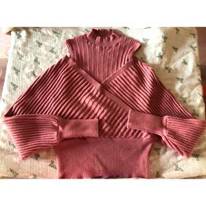 Japan Fashion 2-in-1 Long Sleeves Lower Turtleneck Sweater